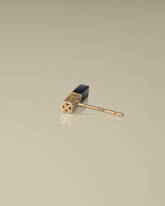 K18 バンブー オニキス ピアス | XOZ 18金ピアス 天然石 – XOZ