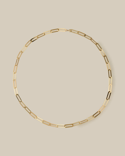 【MEJURI】ボーイフレンド ボールド チェーン ネックレス クール K10 BF clip chain necklace ボーイフレンド クリップチェーン