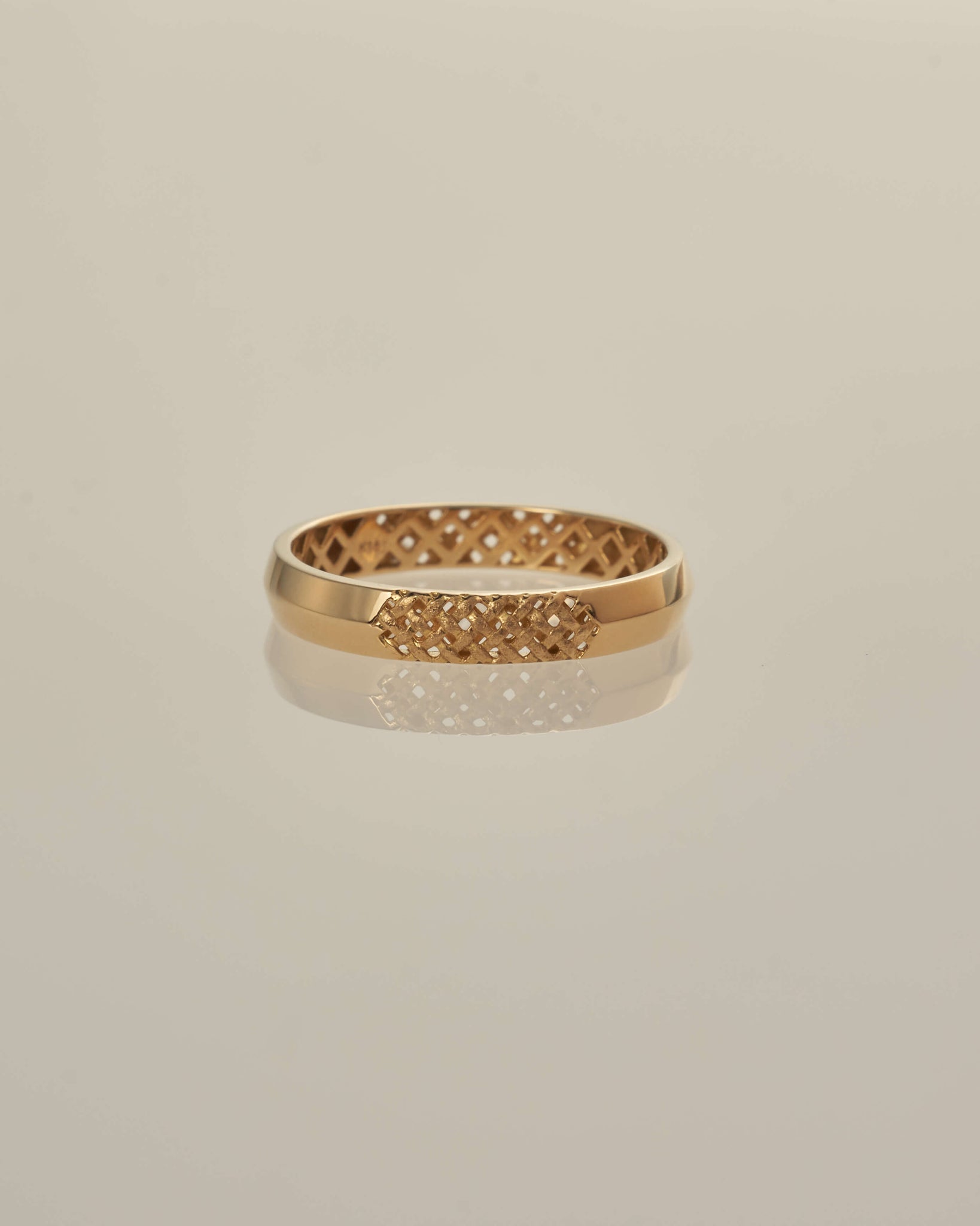 X bamboo stacking ring A<br>クロス バンブー スタッキング リング A