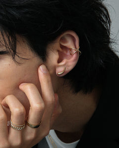 horn pierced earring <br>ホーン ピアス