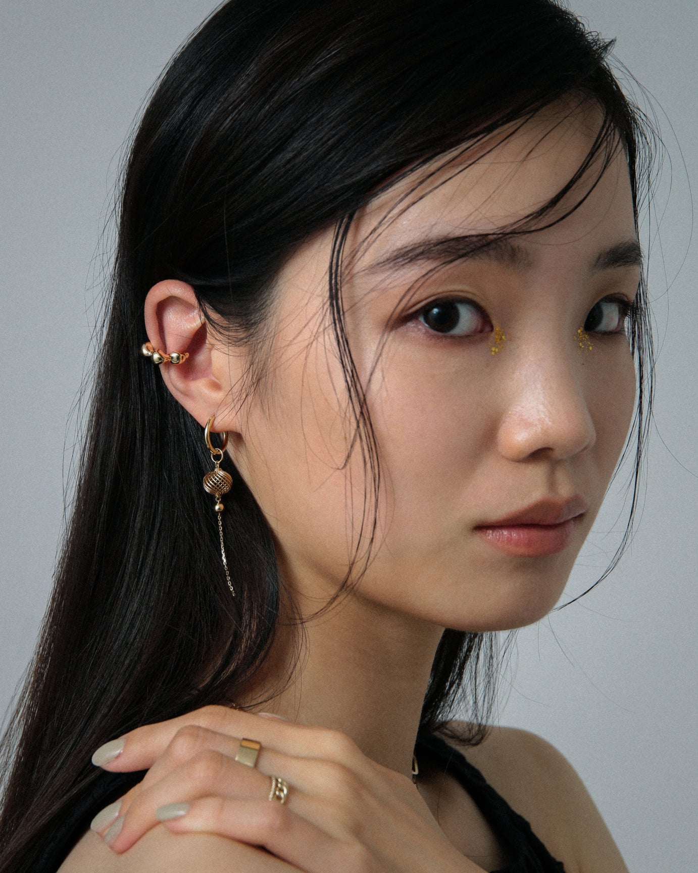 bubble ear cuff<br>バブル イヤーカフ