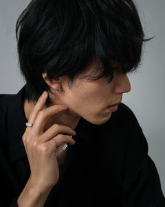 mat oval signet ring silver<br>マットオーバル シグネットリング シルバー