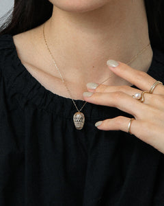 lantern pearl necklace<br> ランタン パール ネックレス